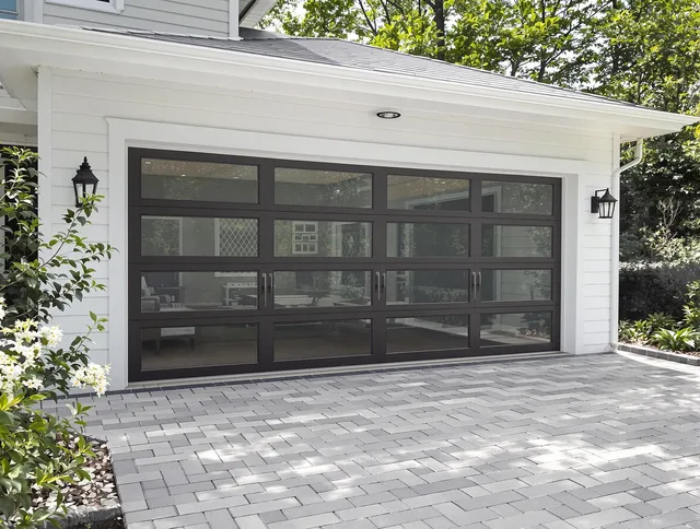 Miramar Garage Door Repair design specialist presenting custom garage door options to Miramar homeowner
