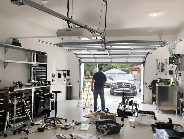 Garage door opener installation by Miramar Garage Door Repair in Miramar