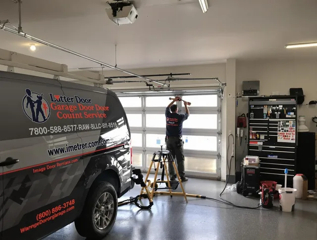 Miramar Garage Door Repair team performing same-day garage door repair in Miramar