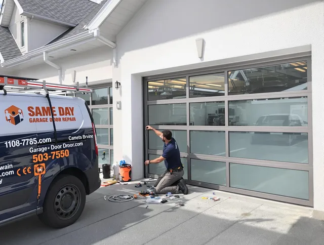 Same-day garage door repair service by Miramar Garage Door Repair in Miramar
